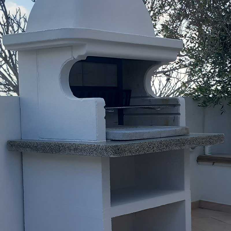 Palazzetti Andros BBQ Summer Kitchen installed in Tsada, Paphos by bio energy